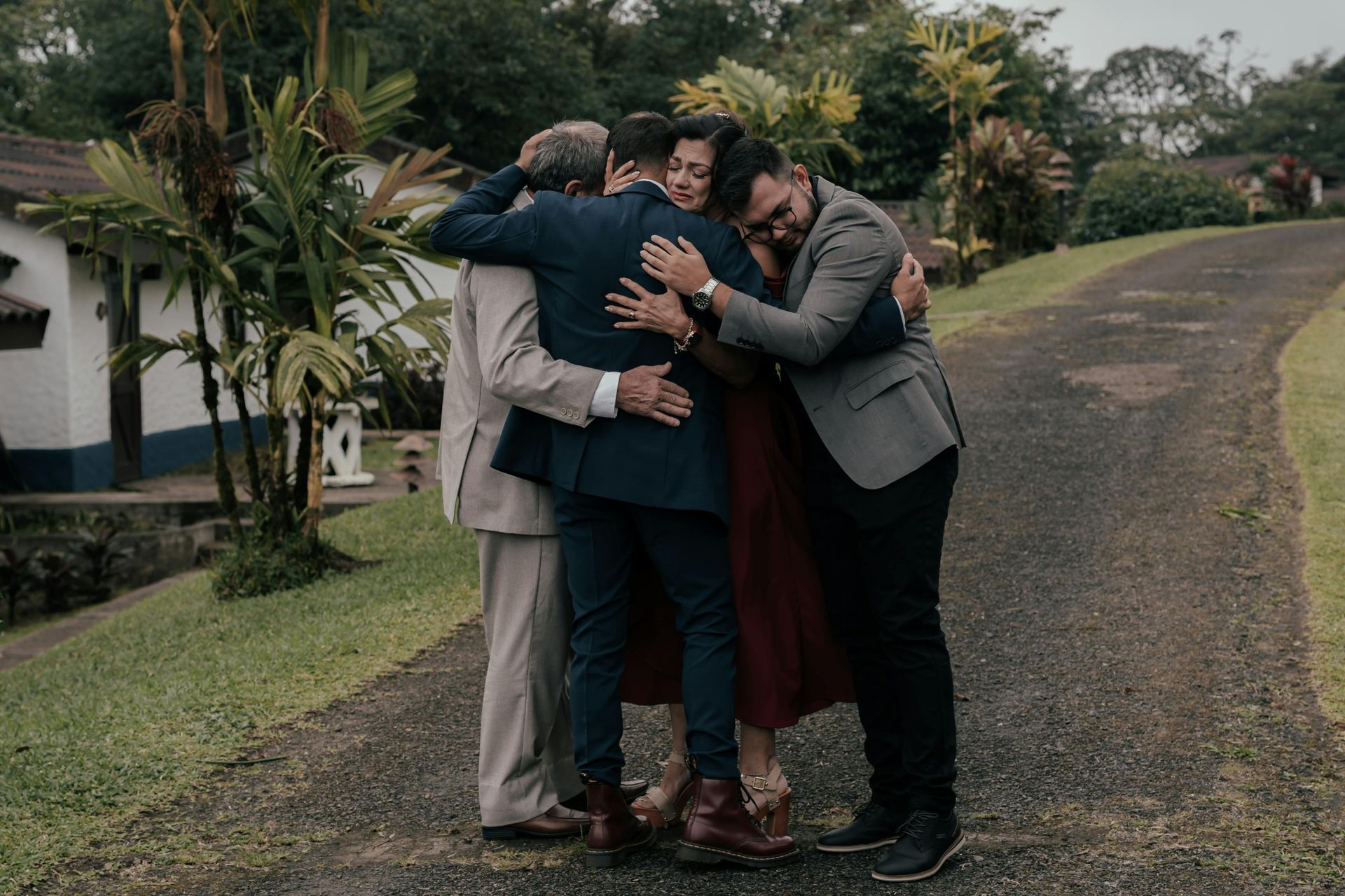 reuniting with friends