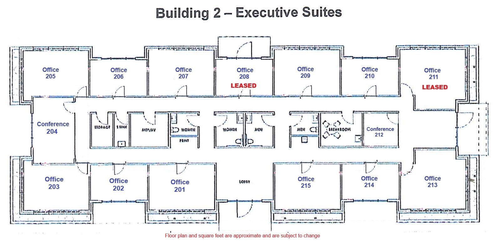 Floor Plan: Building 2