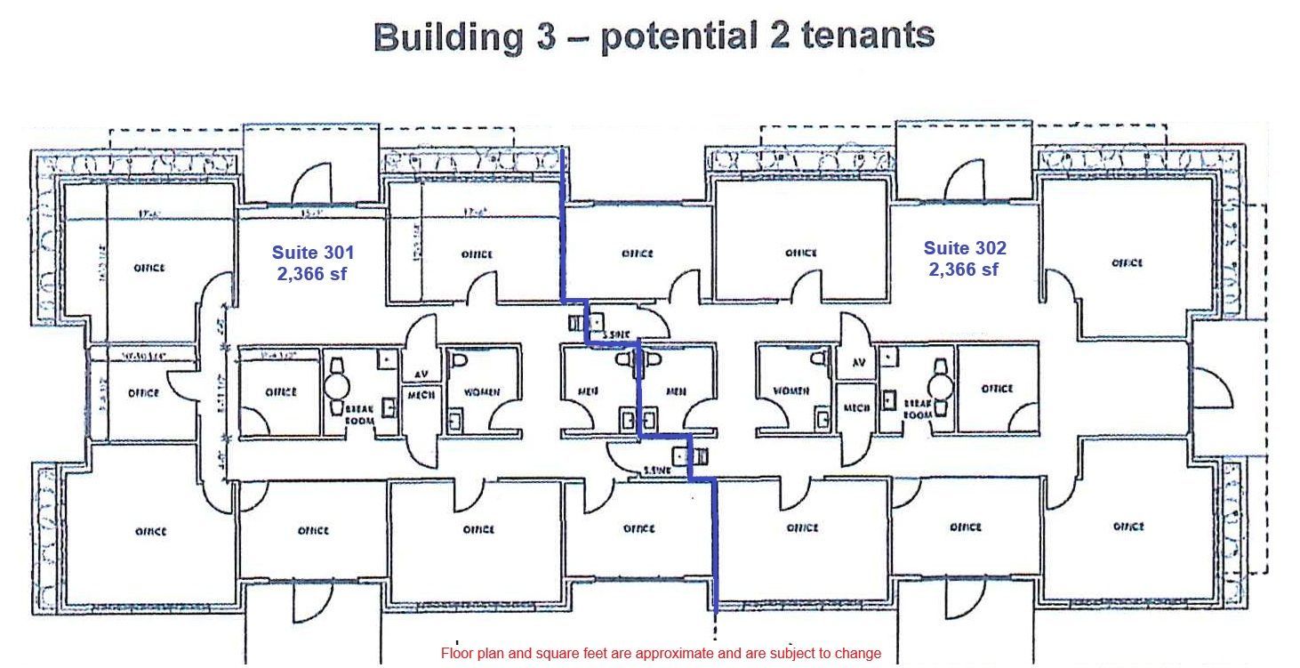 Floor Plan: Building 3