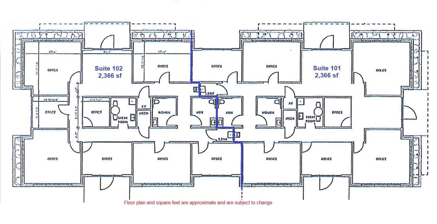 Floor Plan: Building 1