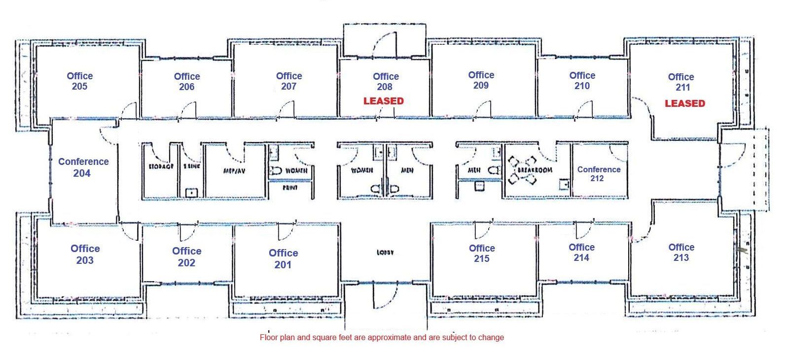 Floor Plan: Building 2