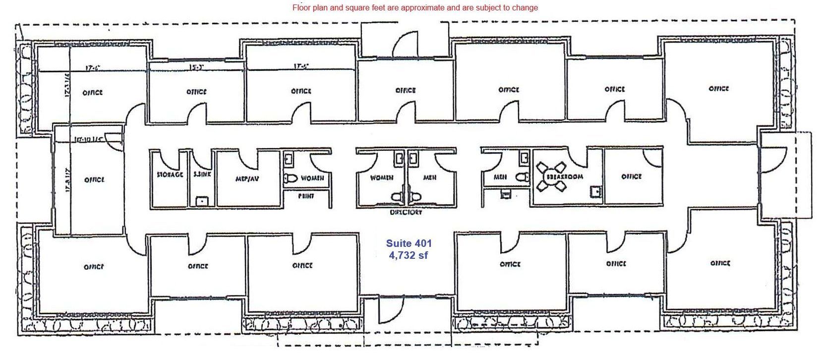 Floor Plan: Building 4