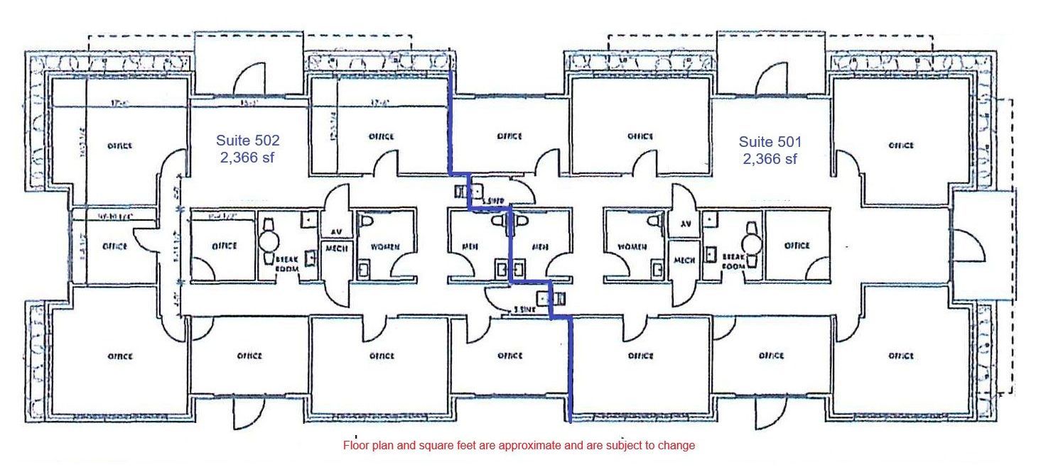 Floor Plan: Building 5
