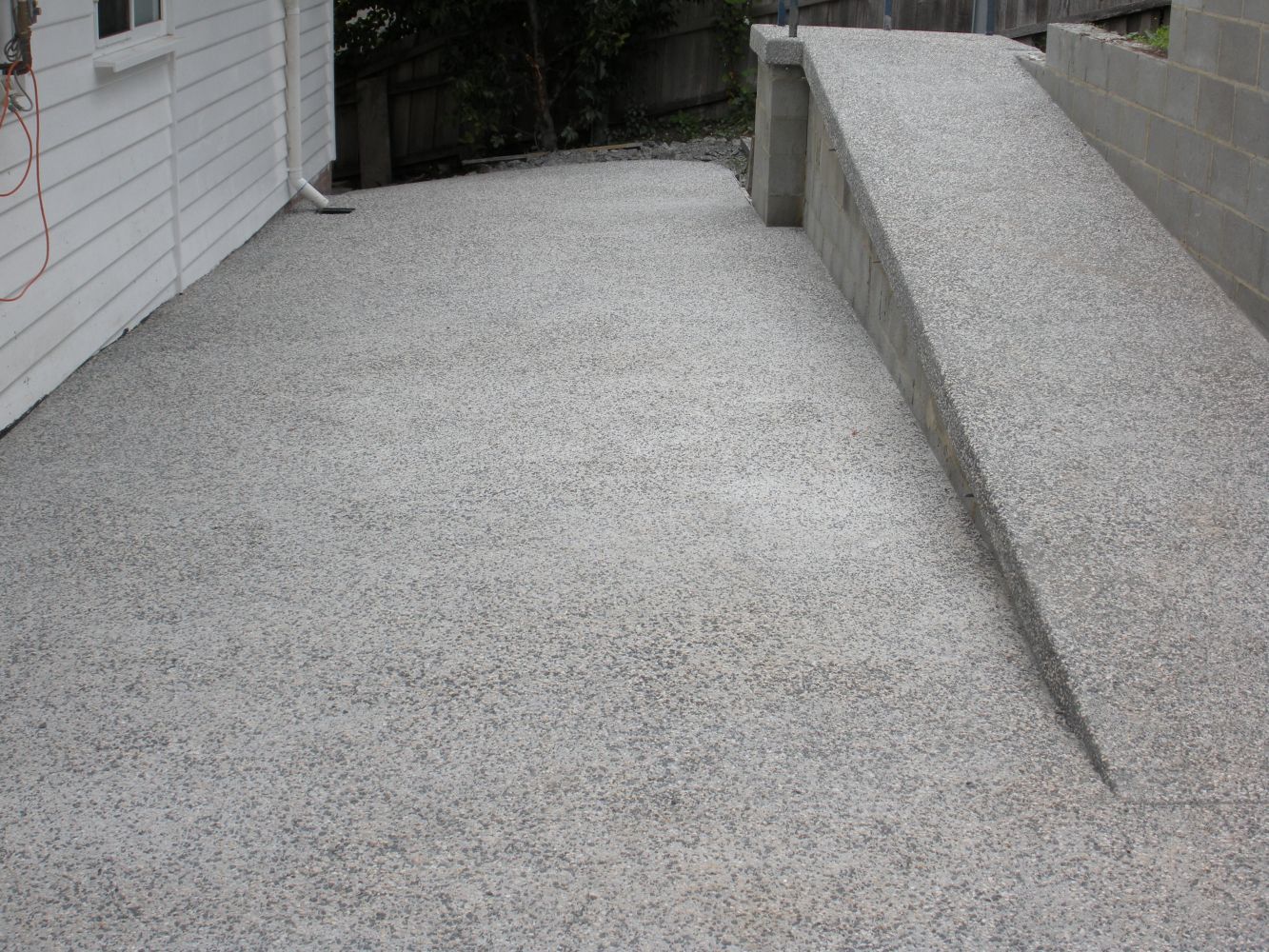 Aggregate Concrete Floor with PWD Way — Tasmania — Concrete Concepts Tasmania Pty Ltd