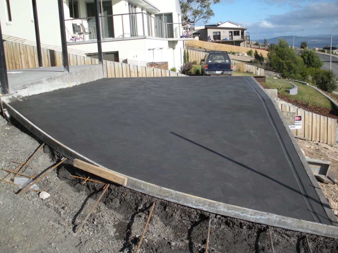 Black Concrete — Tasmania — Concrete Concepts Tasmania Pty Ltd