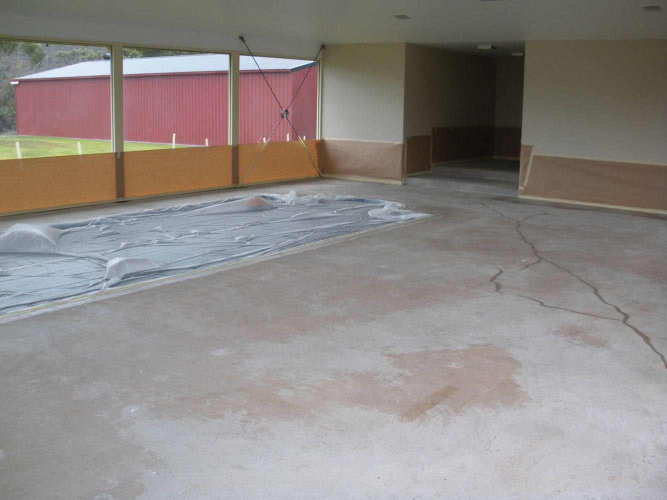 Before Concrete Resurfacing — Tasmania — Concrete Concepts Tasmania Pty Ltd