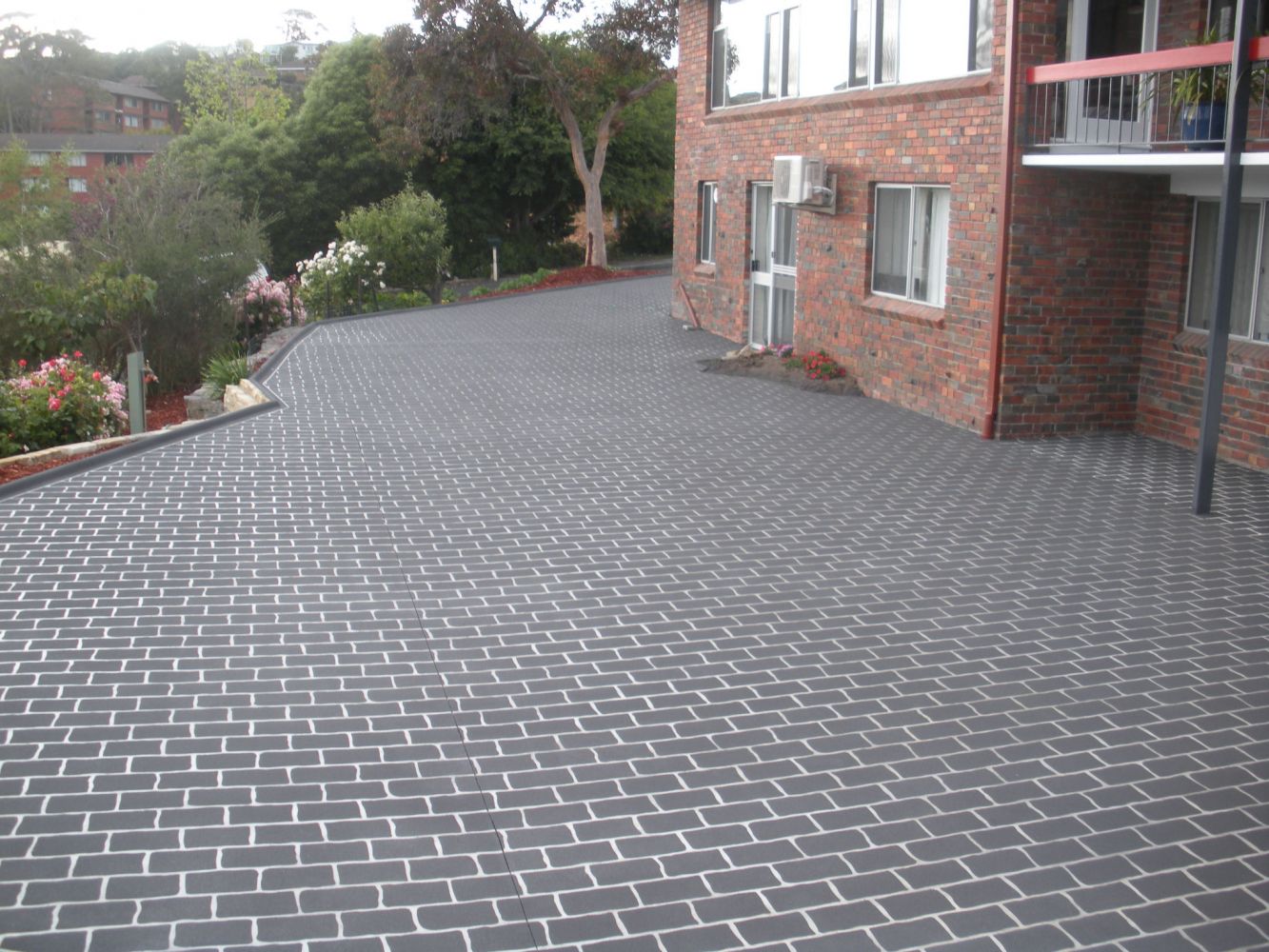 Block Pattern Parking Lot — Tasmania — Concrete Concepts Tasmania Pty Ltd