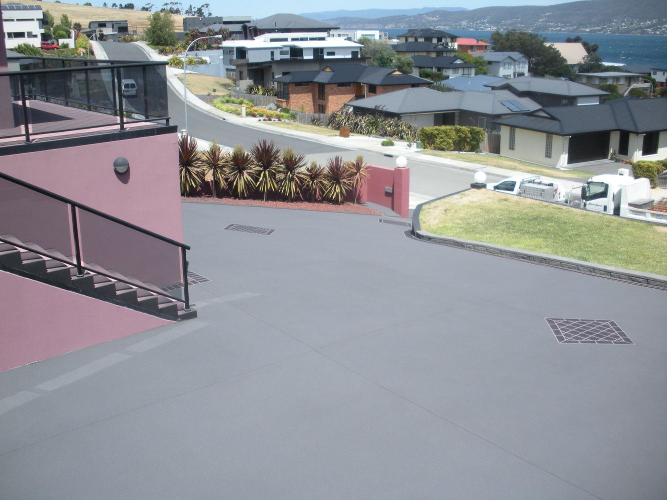 Wide Parking Space — Tasmania — Concrete Concepts Tasmania Pty Ltd