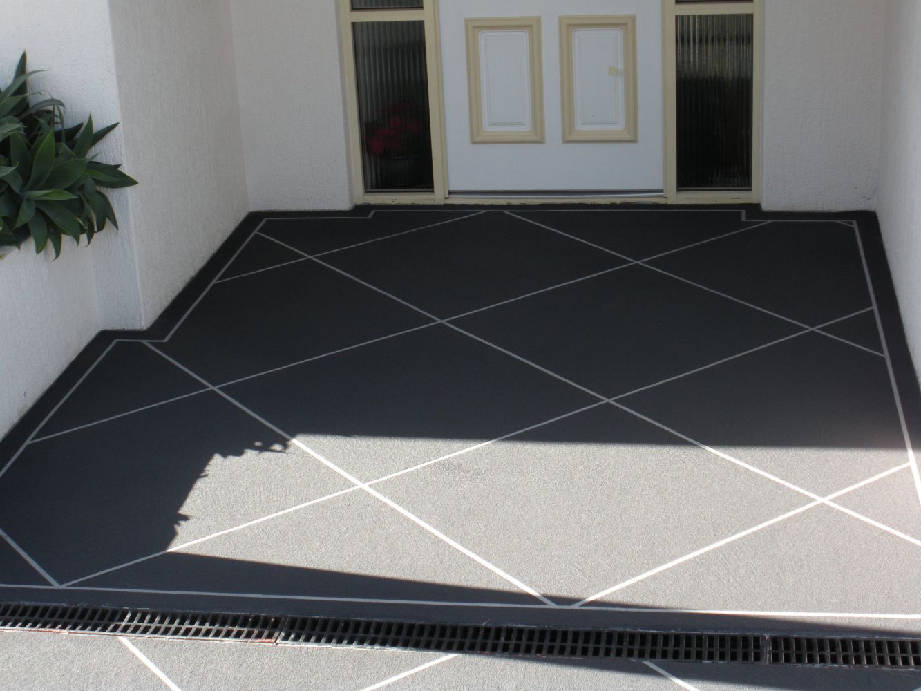 Door Entrance Concrete — Tasmania — Concrete Concepts Tasmania Pty Ltd