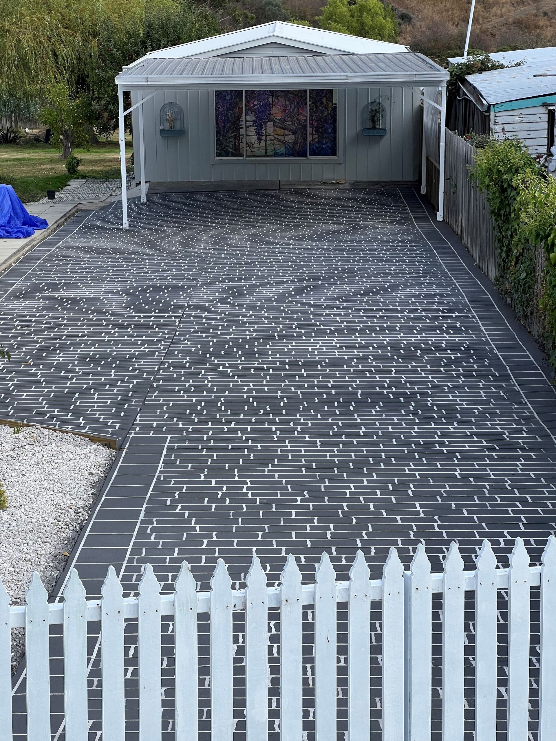 A White Picket Fence — Tasmania — Concrete Concepts Tasmania Pty Ltd