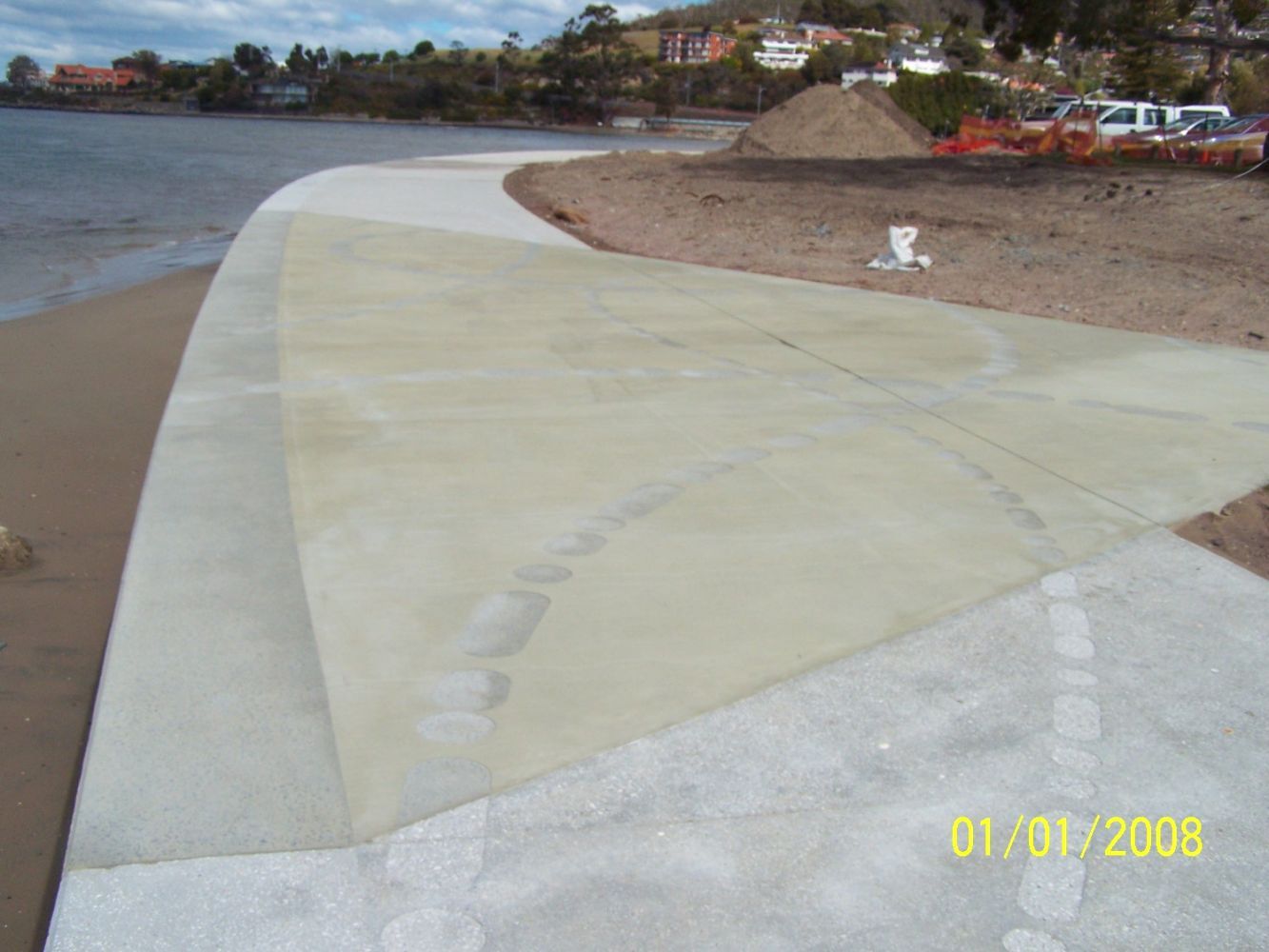 Multi Coloured Flooring — Tasmania — Concrete Concepts Tasmania Pty Ltd