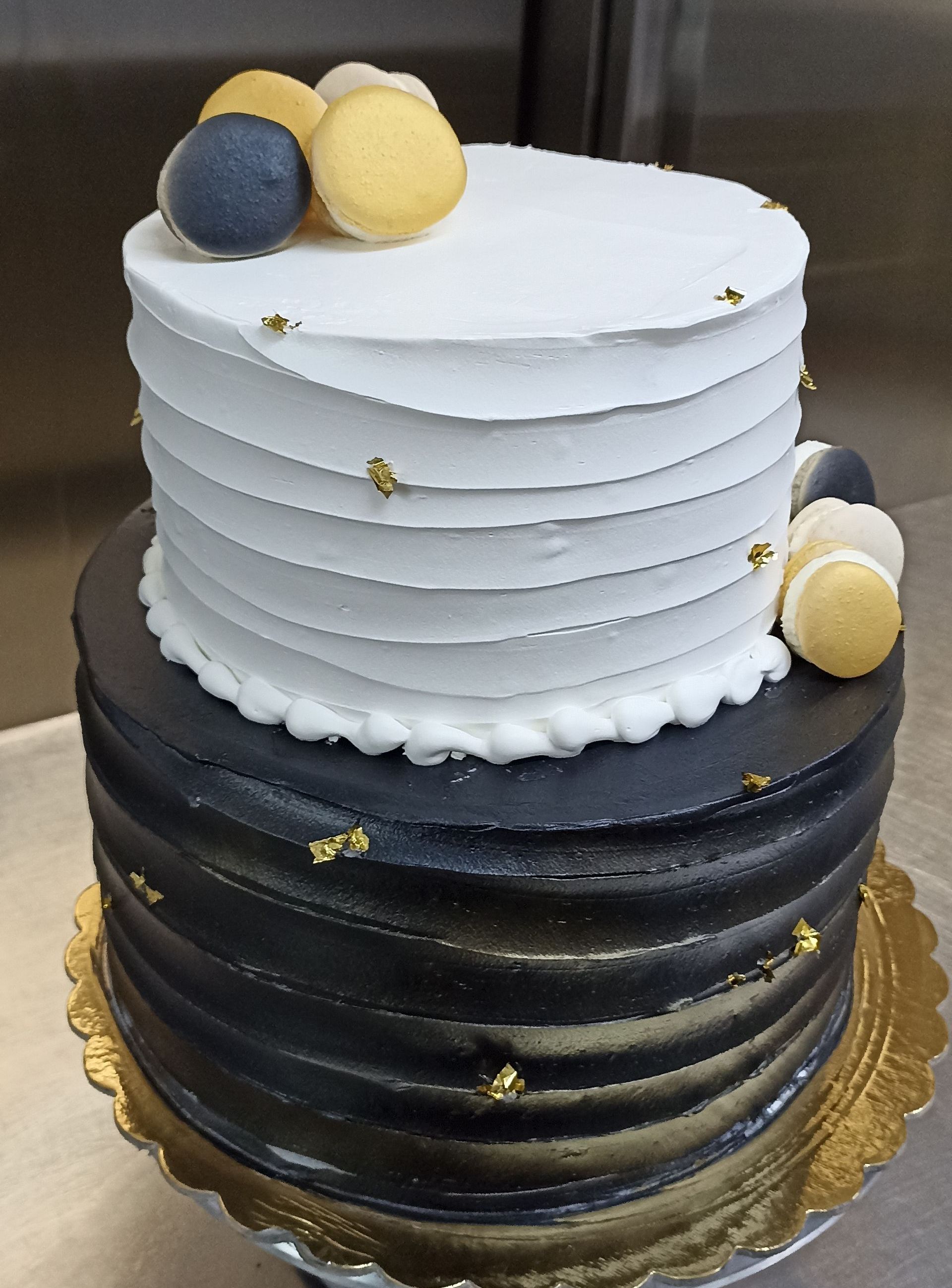 torta con macarons