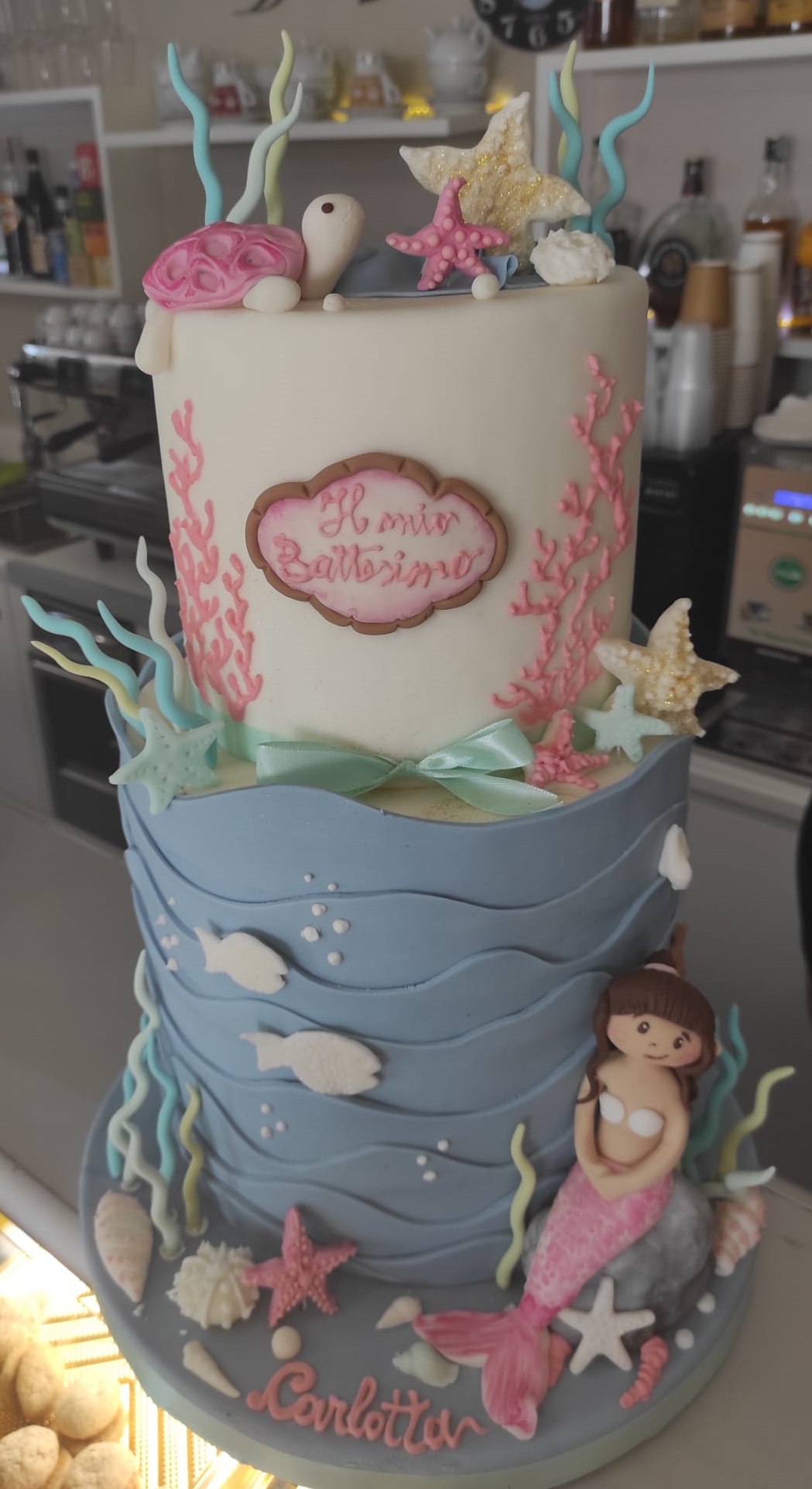 torta battesimo bimba