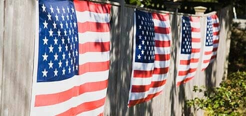 Amercian Flags Posted — Flags in Bonita Springs, FL