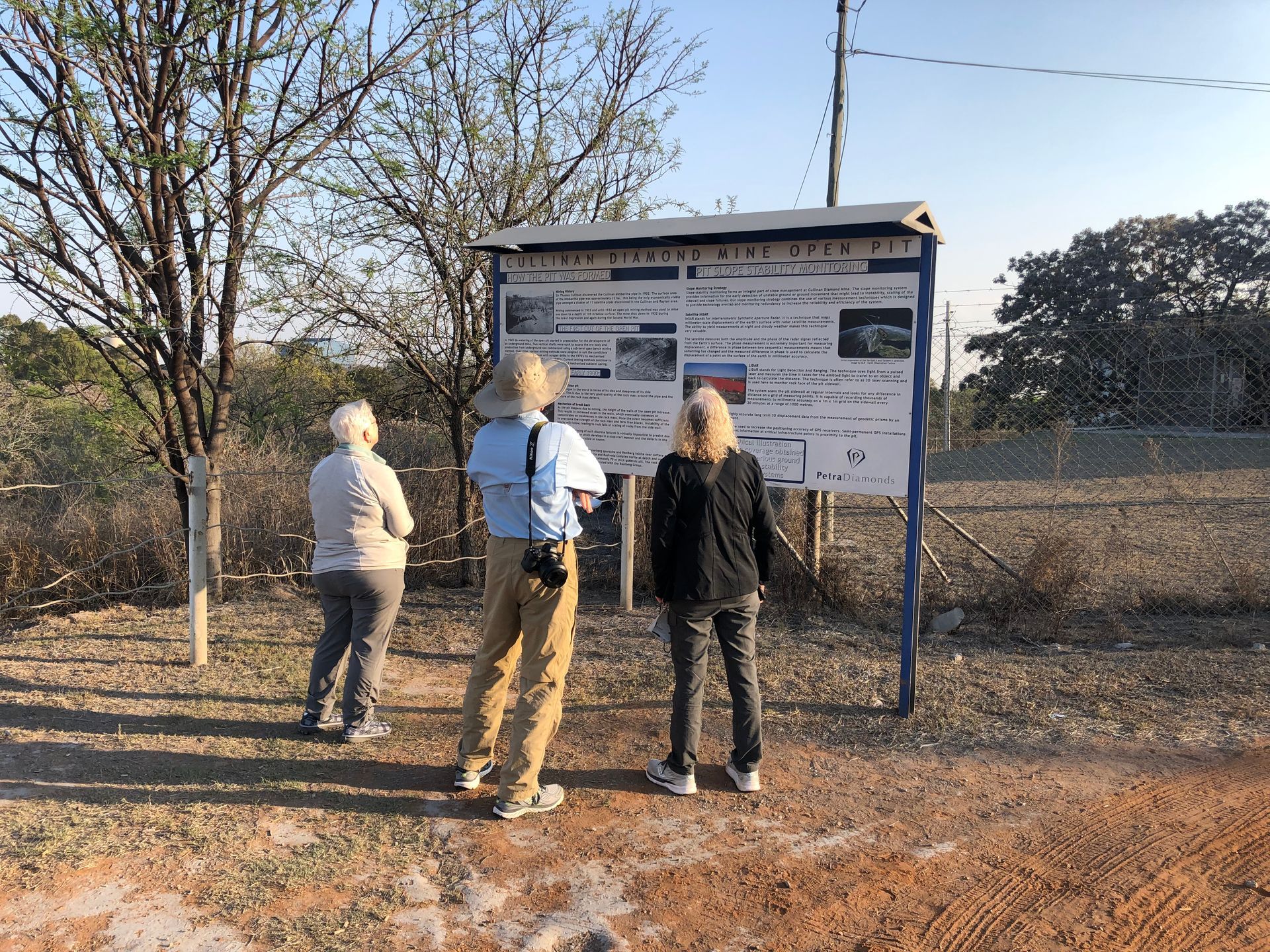 Cullinan Mine Tour Clients