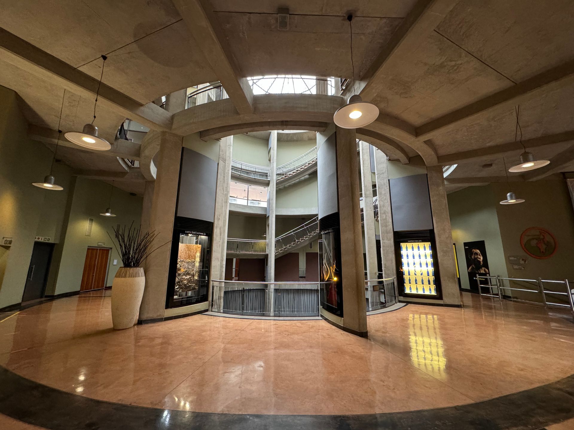 Tumulus building at Maropeng