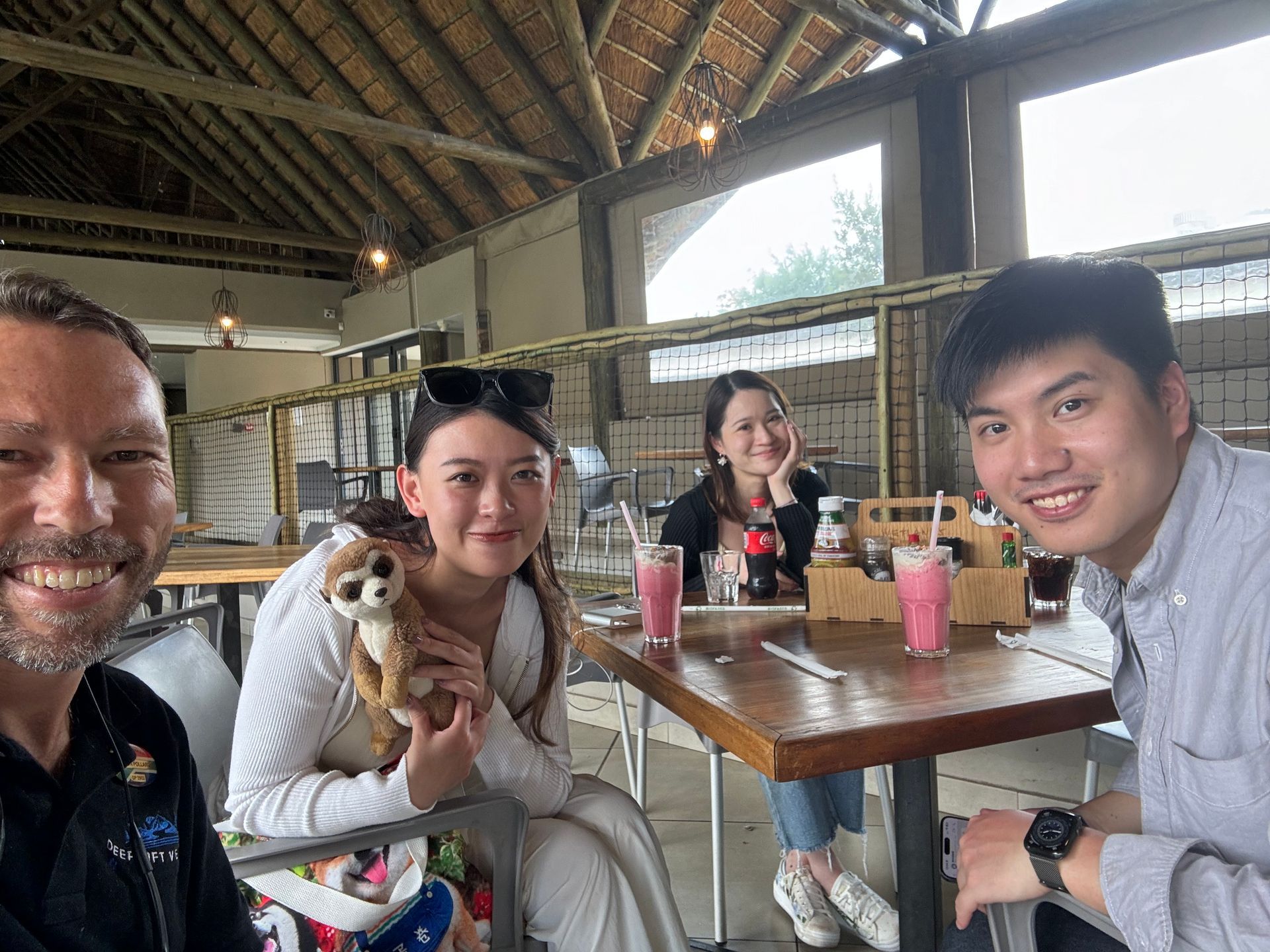 Lion and safari park restaurant