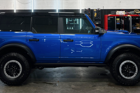 Blue jeep | Impeccable Detail
