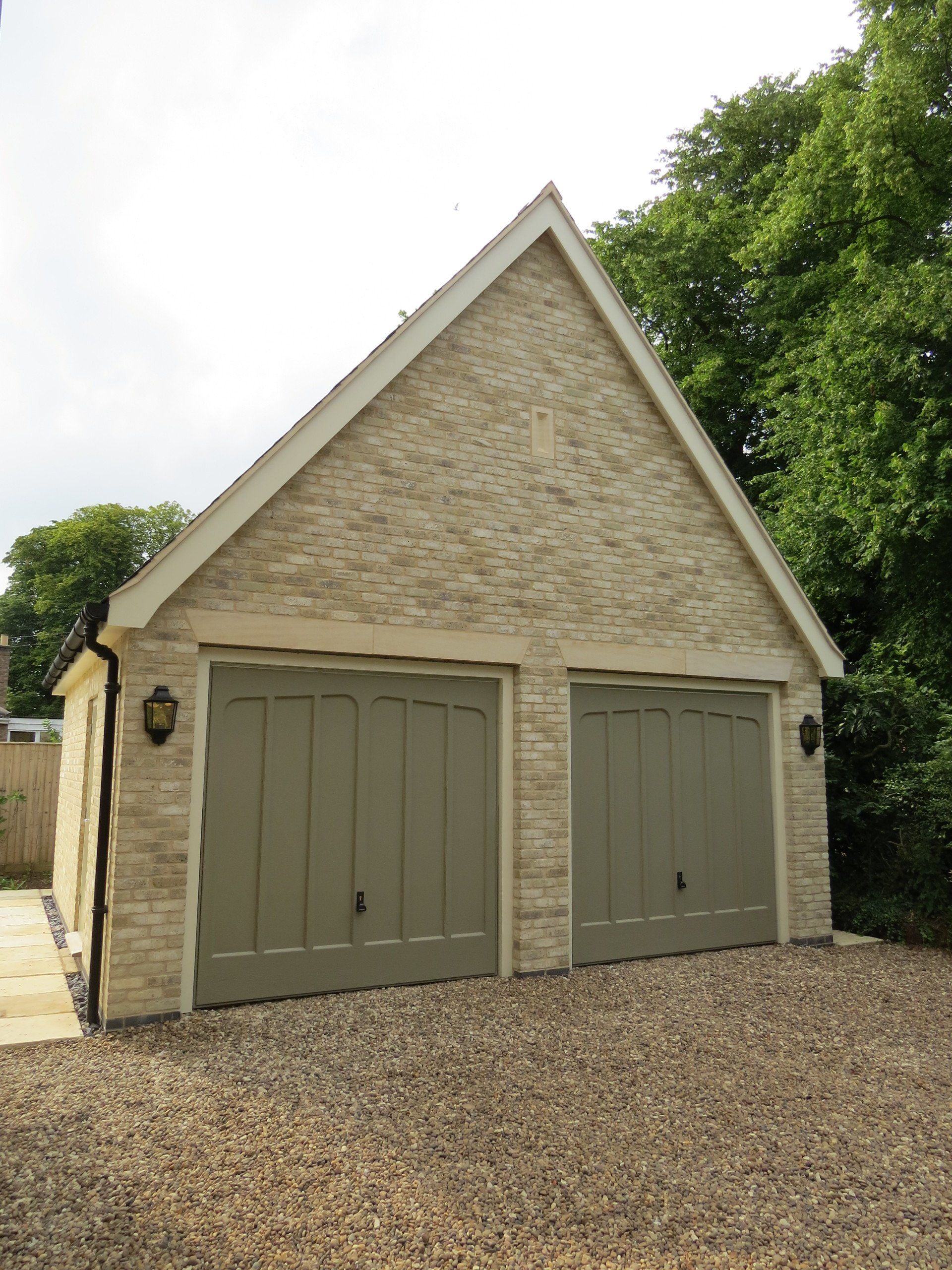 Detached Brick Garage