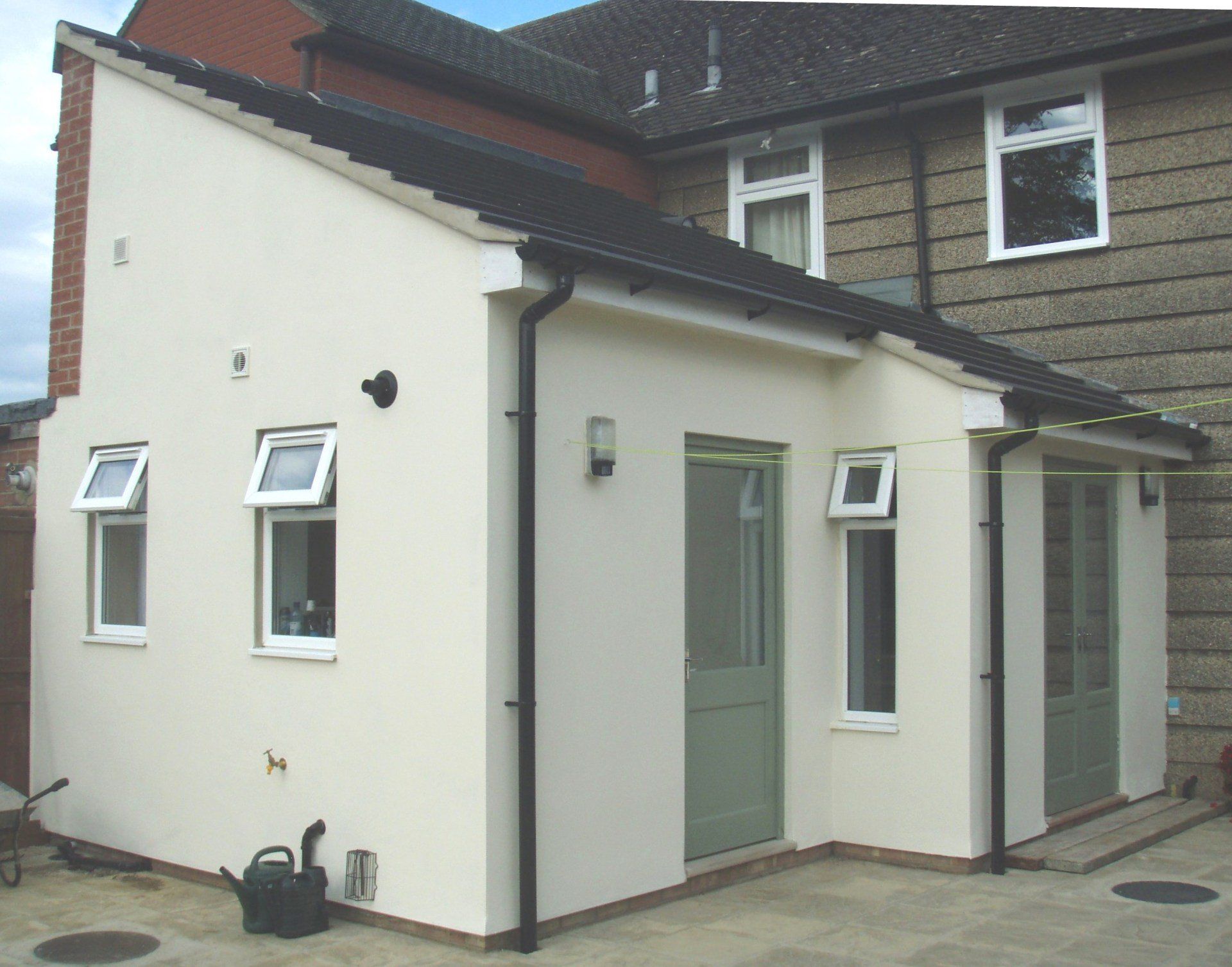 The finished block and render extension