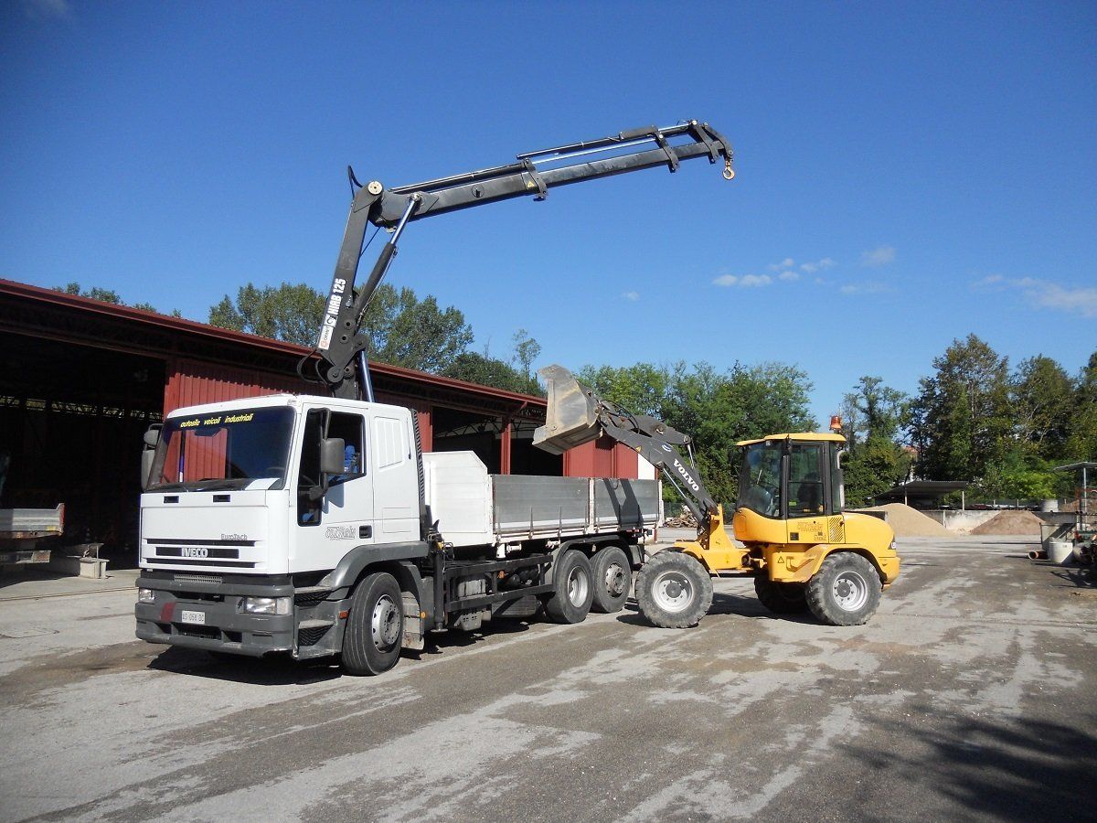 Mezzi all'avanguardia per i lavori di scavo