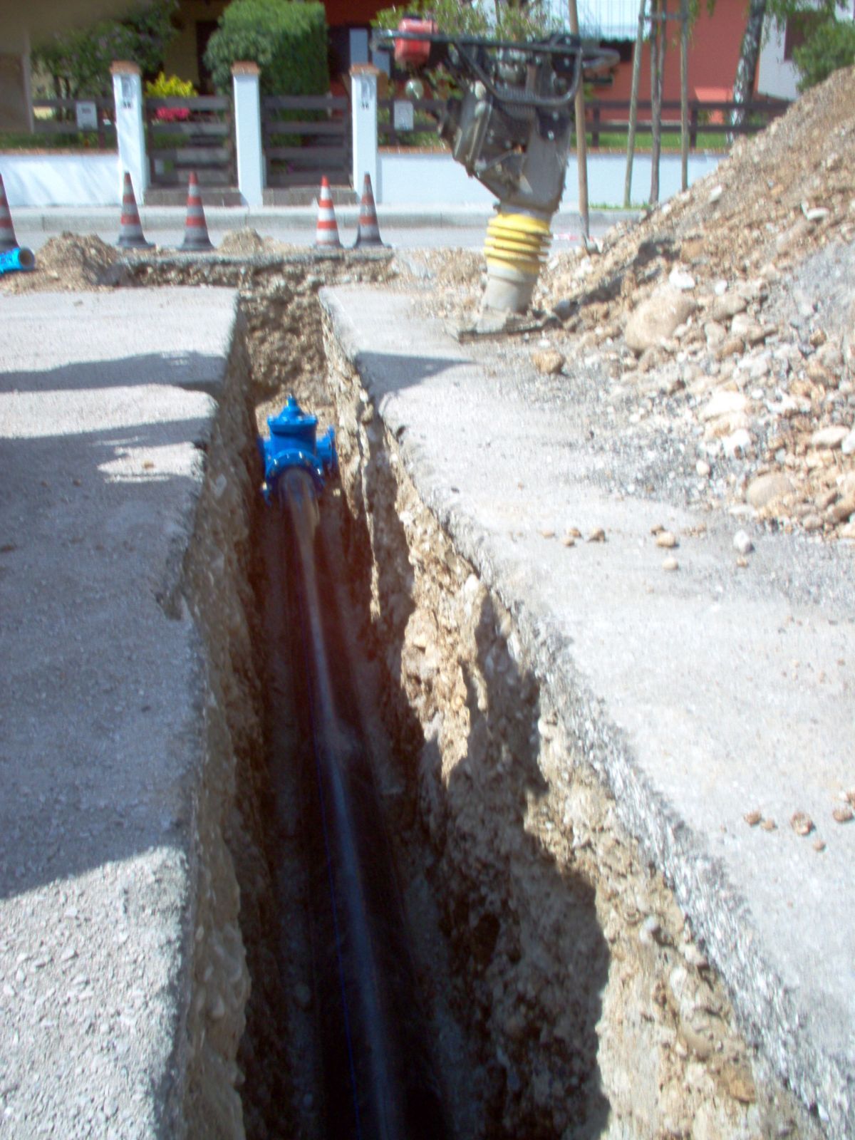 Allaccio e manutenzione degli acquedotti