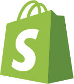 A green shopping bag with a white letter s on it.