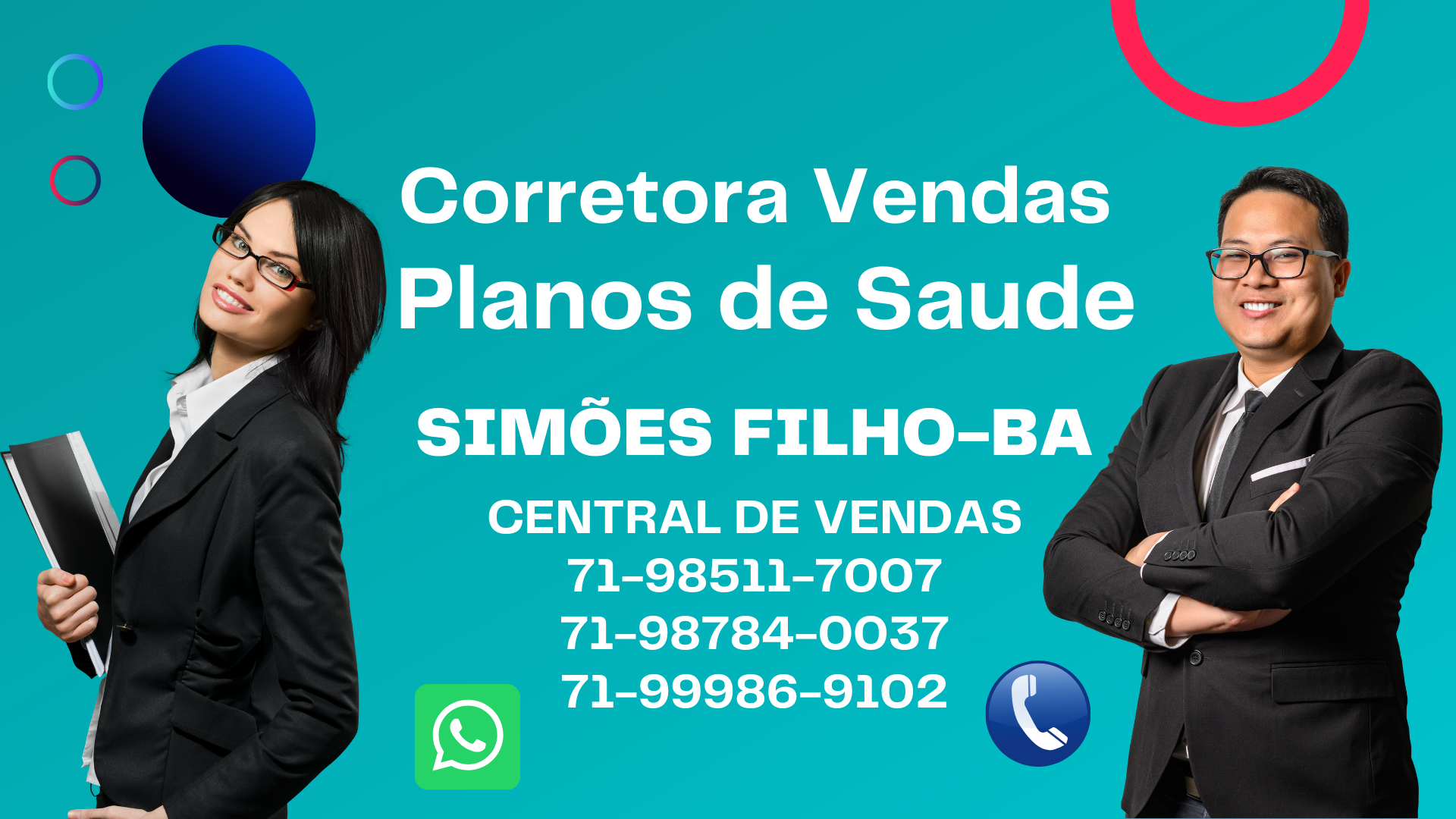 Select Saude, Hapvida, Hospitalar Classe Plus, Ampla Saúde, SulAmerica, Seguros Unimed.