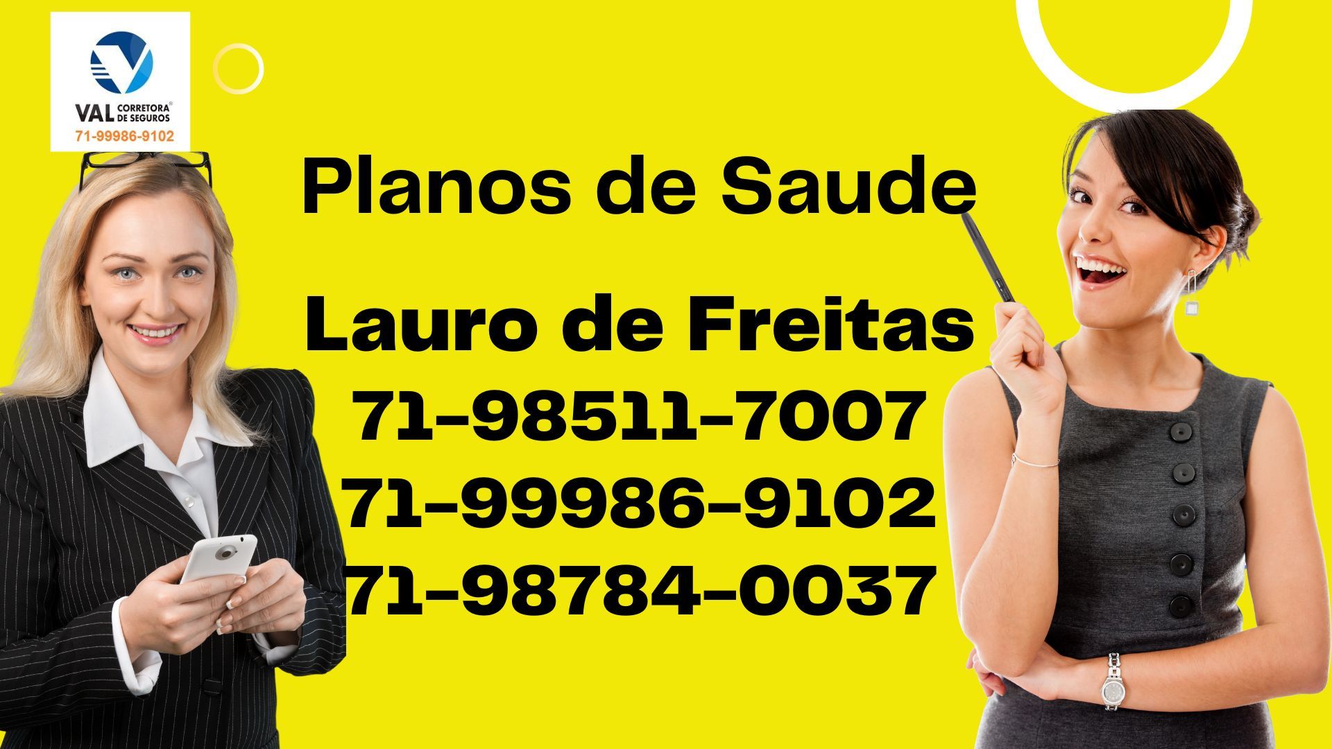 Select Saude, Hapvida, Hospitalar Classe Plus, Ampla Saúde, SulAmerica, Seguros Unimed.