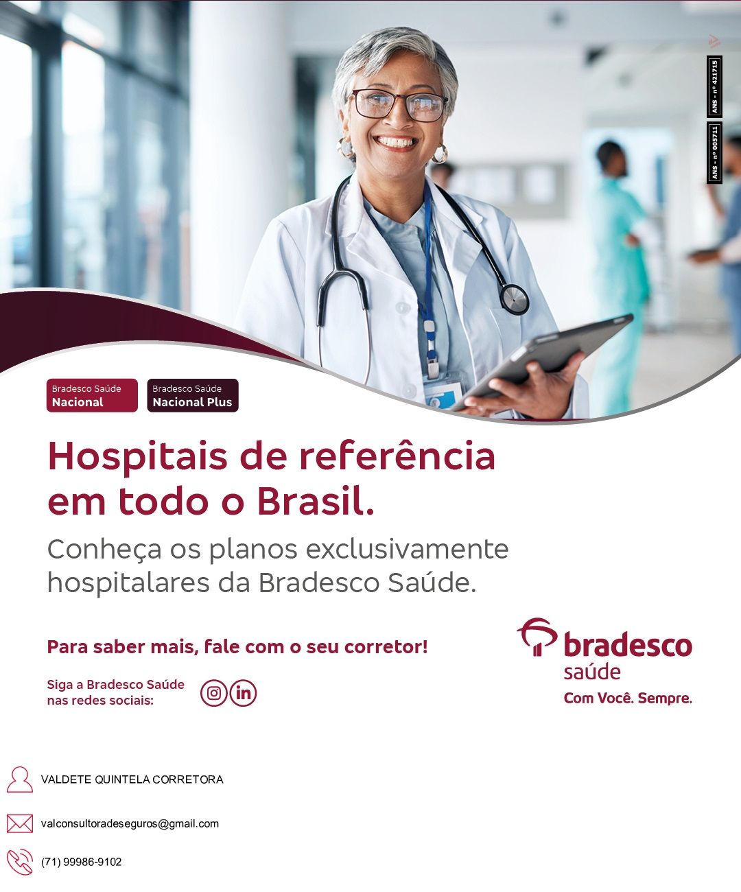Contratar Plano de Saude Bradesco - Corretora Vendas de Planos de Saude Bradesco Saude para Empresas
