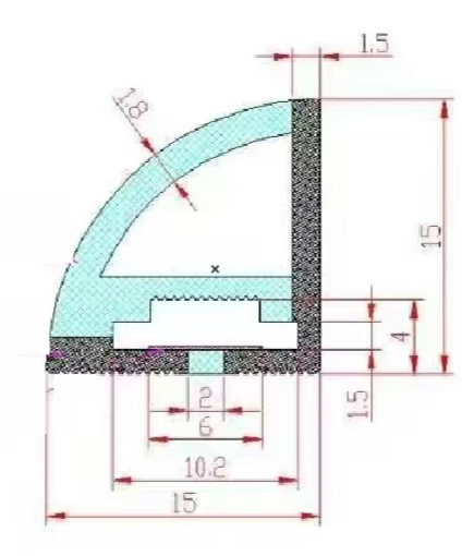 Corner Flex Cover - 1515
