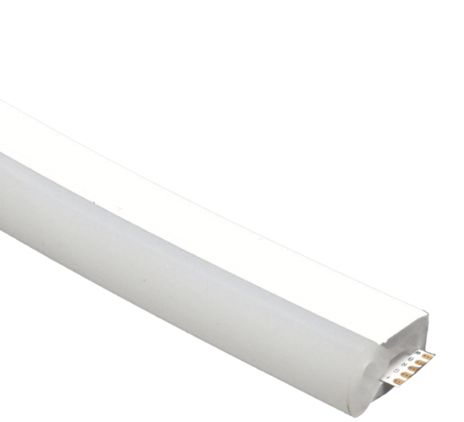 White LED light bar with a circuit board at the end.