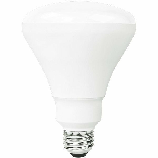 White LED light bulb with a wide, rounded head and an E26 screw base.