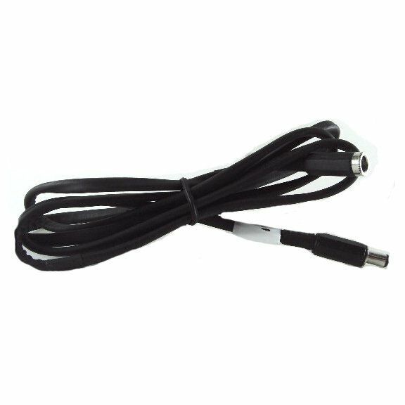 Black cable with a female connector on one end and a male connector on the other.