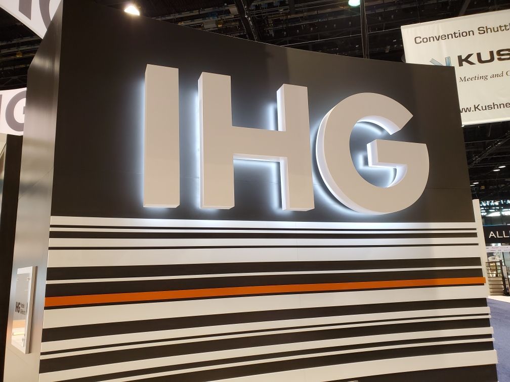Halo Lit IHG Sign