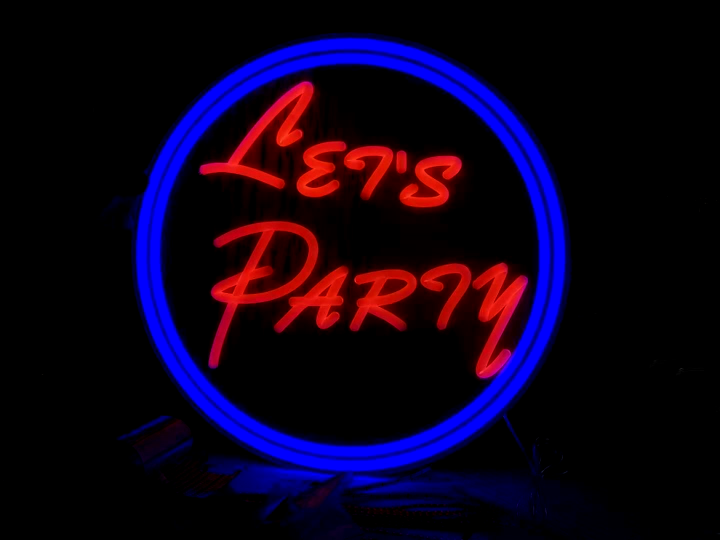 Neon sign: