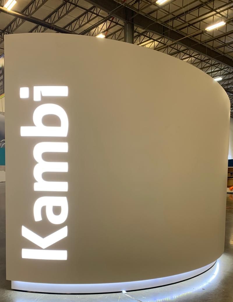 Lit Up Sign that says Kambi