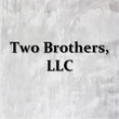 "Two Brothers, LLC" text on a gray, cloudy background.