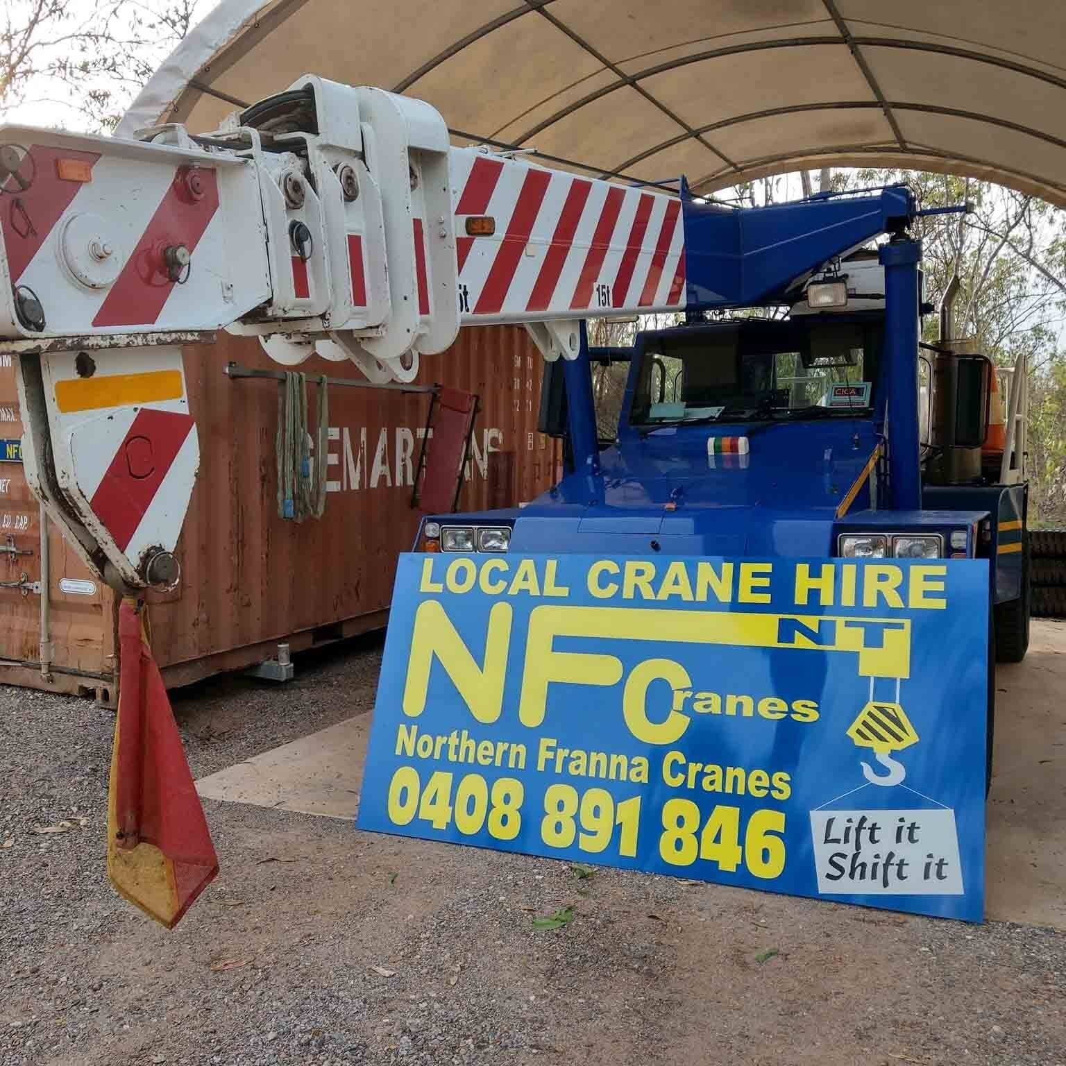 Mobile Crane — Crane Hire in Darwin