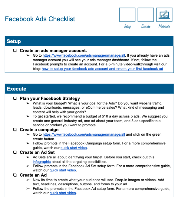 Simple Guide To Creating a New Facebook Ad Account