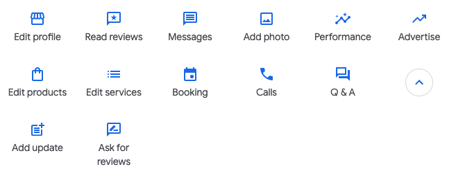 New Google My Business Icons