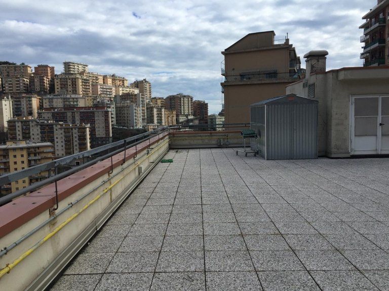 terrazzo della residenza per anziani