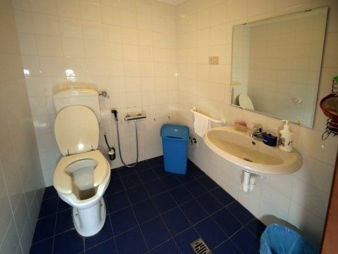 bagno per disabili nella residenza per anziani
