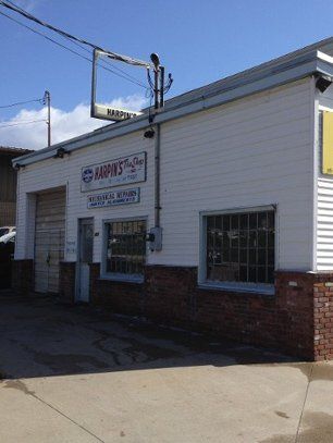 Auto Shop — Front Shop of Harpin's Tire  Shop In Blackstone, MA