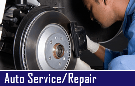 Auto repair — Mechanic Checking The Tire Mugs In Blackstone, MA