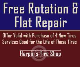 Free Rotation & Flat Repair Coupon