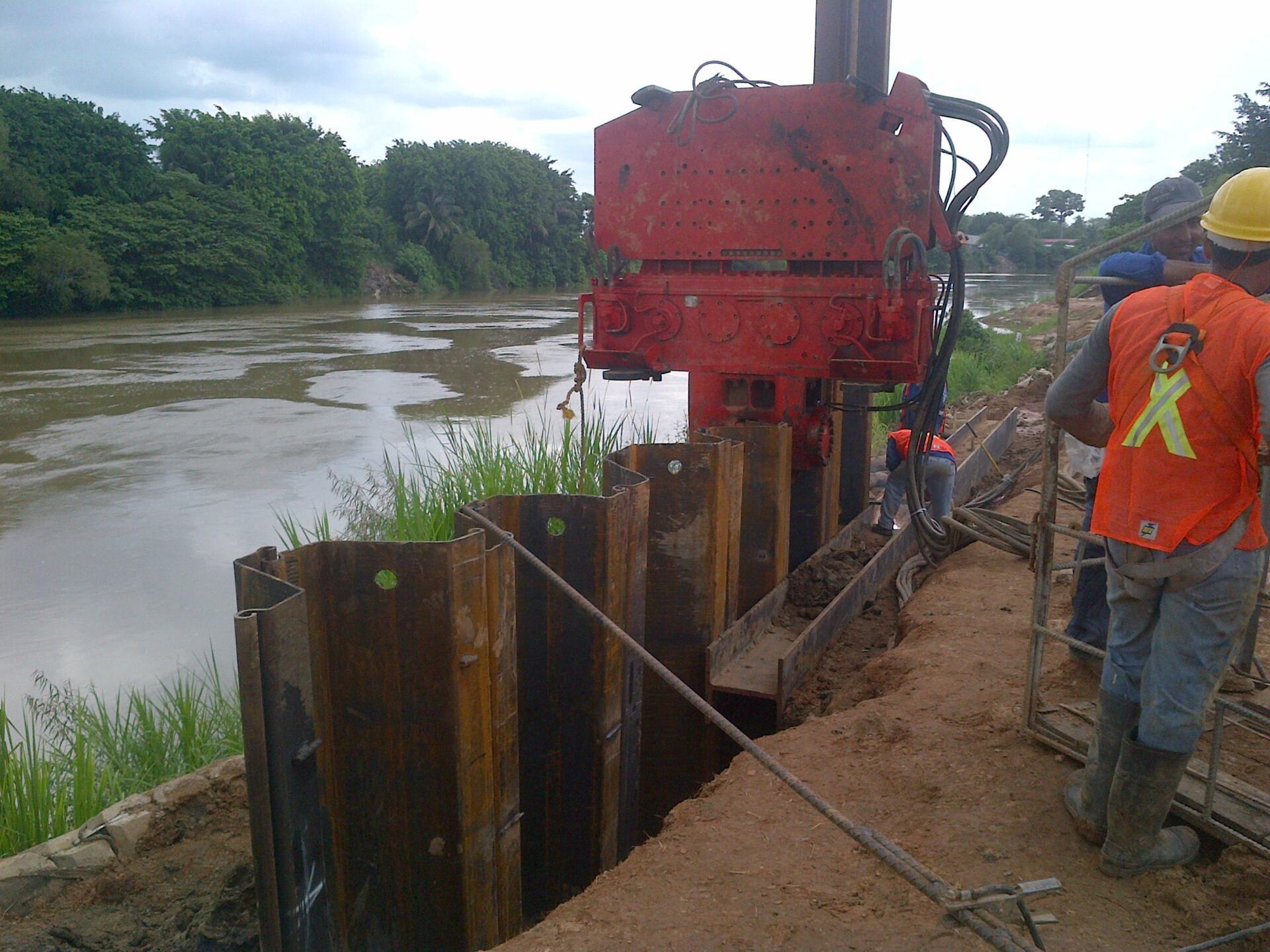Muros de Tablestacas Metálicas