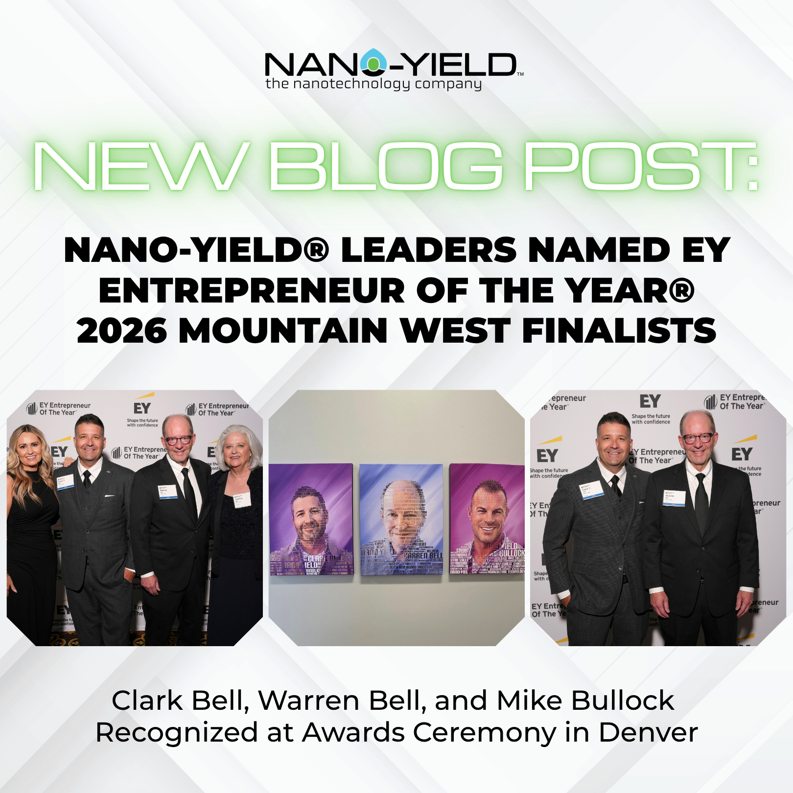 Nano-Yield® Leaders Named EY Entrepreneur Of The Year® 2026 Mountain West Finalists