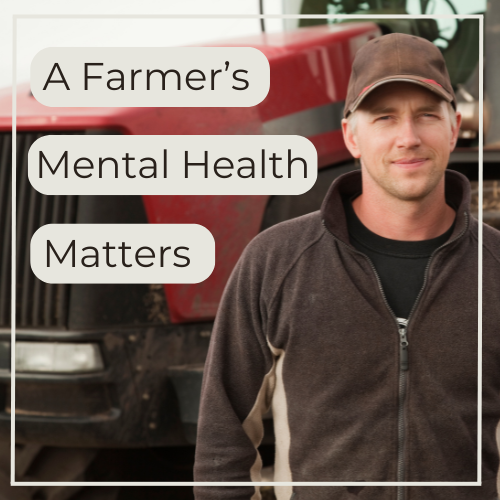 Huge issue in the farming community and we need to have more resources for suicide prevention.