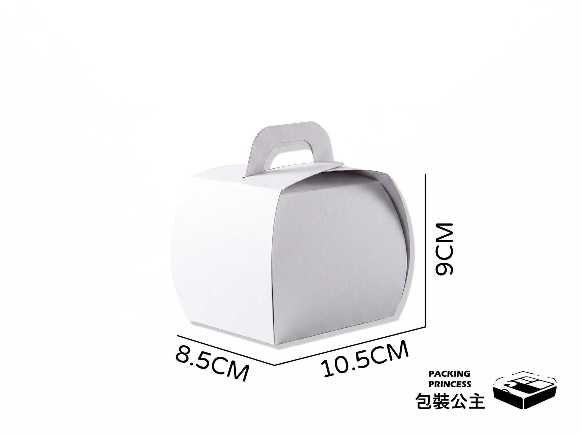 SCH-01 | Portable, single-piece cake box (20 pieces)